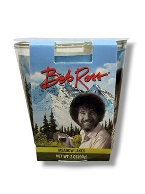 Bob Ross Meadow Lakes Licensed Scented Candle - NWT